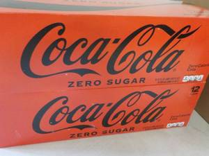 2 - 12 packs Coca Cola Zero Sugar ...