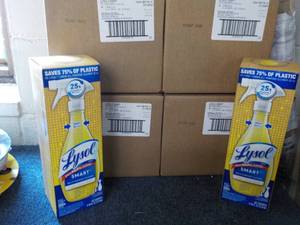 4 -32 ct boxes Lysol Smart Cleaner ...