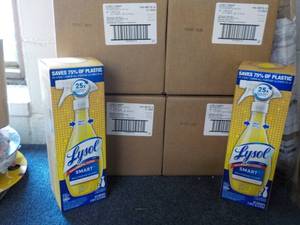 4 -32 ct boxes Lysol Smart Cleaner ...