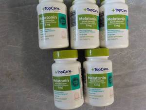 5 - 120 Tablet ct Bottles Melatonin...