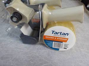 3 Tartan Packaging Tape and Dispens...