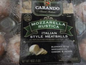 16 oz Frozen Pkg Carando Mozzarella...