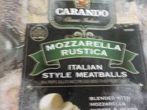 16 oz Frozen Pkg Carando Mozzarella...