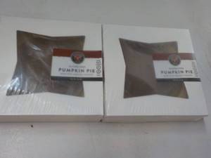 2 Gluten Free Frozen Pumpkin Pies...