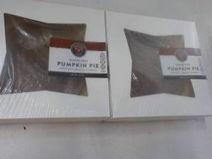 2 Gluten Free Frozen Pumpkin Pies...