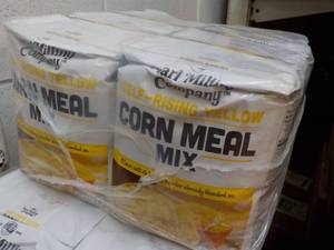 8 ct 5 lb. Corn Meal Mix...