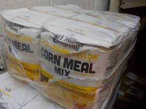 8 ct 5 lb. Corn Meal Mix...