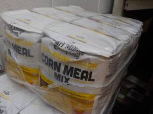 8 ct 5 lb. Corn Meal Mix...