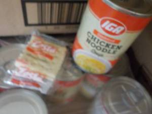 24 Pack IGA Chicken Noodle Soup and...