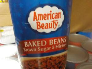 12 pack American Beauty Baked Beans...