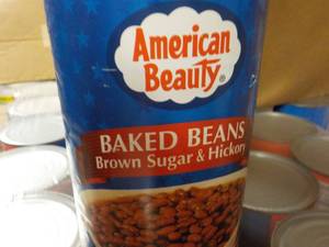 12 pack American Beauty Baked Beans...
