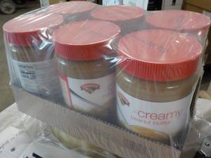 6 ct 40 oz Hannaford Creamy Peanut ...