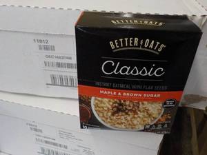 6 ct Boxes Better Oats 10 Pouches e...