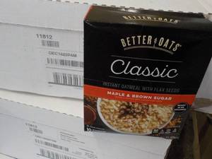 6 ct Boxes Better Oats 10 Pouches e...