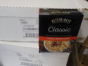 6 ct Boxes Better Oats 10 Pouches e...