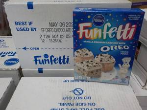 12 - 15.25 oz boxes Pillsbury Funfe...