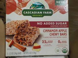 6 ct 5 Bars each Cascadian Farm Cin...