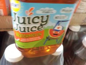 8 - 58 oz Bottles Juicy Juice Water...