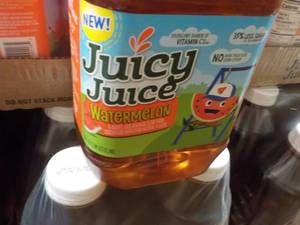 8 - 58 oz Bottles Juicy Juice Water...