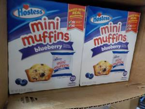 4 - ct boxes Hostess Mini Blueberry...