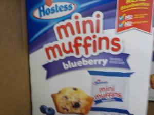 4 - ct boxes Hostess Mini Blueberry...