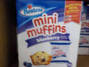 4 - ct boxes Hostess Mini Blueberry...