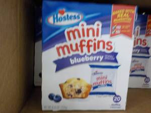 4 - ct boxes Hostess Mini Blueberry...