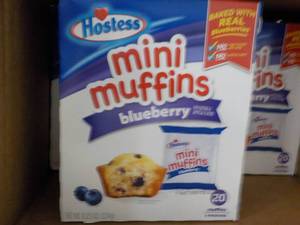 4 - ct boxes Hostess Mini Blueberry...