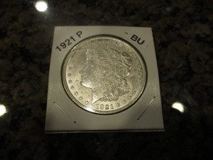 1921-P Morgan Silver Dollar - Cartwheel Effect and Original Mint Luster