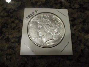 1922-P (Philadelphia Mint) Peace Silver Dollar