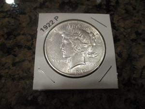 1922-P (Philadelphia Mint) Peace Silver Dollar