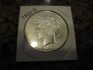 1922-D (Denver Mint) Peace Silver Dollar