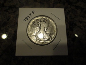 1917-P Walking Liberty Silver Half Dollar