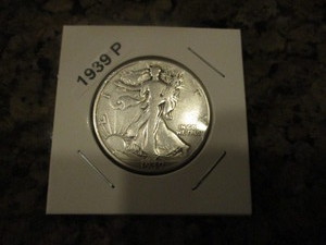 1939-P Walking Liberty Silver Half Dollar