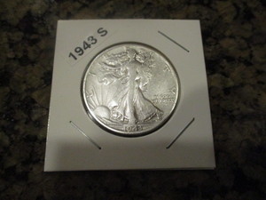 1943-S Walking Liberty Silver Half Dollar