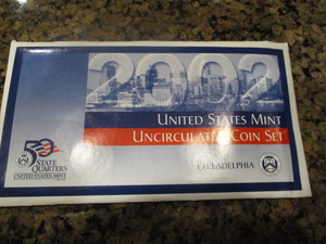 2002-P US Mint Set - Includes State Quarters