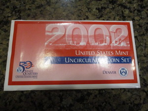 2002-D US Mint Set - Includes State Quarters