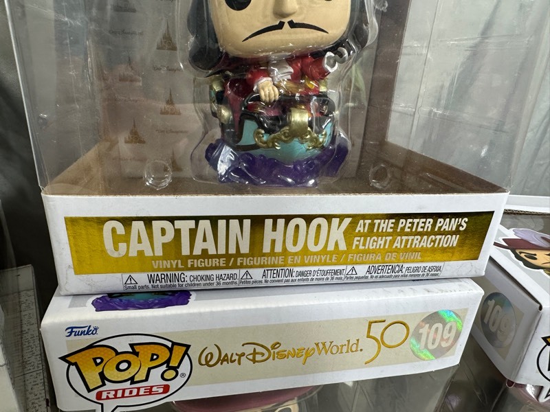 Funko POP Captain Hook (Peter Pan's Flight Attraction) Rides –