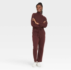 1 New Universal Thread Fleece One Piece Jumpsuits Size L and XXL