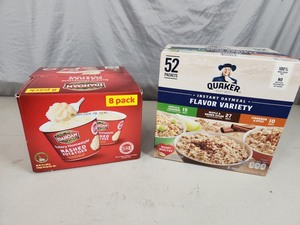 2 New Large Sized Boxes of Food