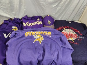 Minnesota Vikings and MN Twins Apparel