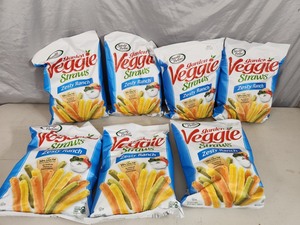 7 New Bags of Veggie Straws