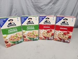 4 New Boxes of Quaker Oatmeal