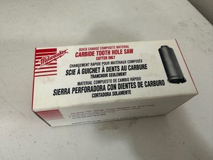 New Milwaukee Carbide Tooth Hole Saw 2