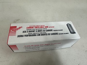 New Milwaukee Carbide Tooth Hole Saw 34