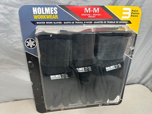 3 New Pairs of Winter Work Gloves