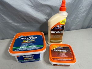 New Elmers Wood Glue and Wood Filler