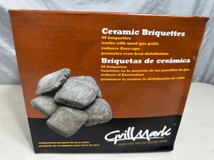 New Box of Ceramic Charcoal Substitute Briquettes