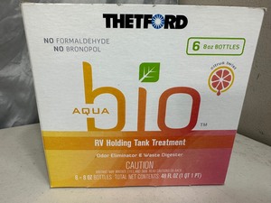 6 New Bottles of Thetford RV  Camper Tank Treatment