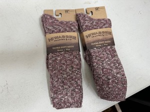 2 New Pairs of Hiwassee Womens Super Soft Socks.